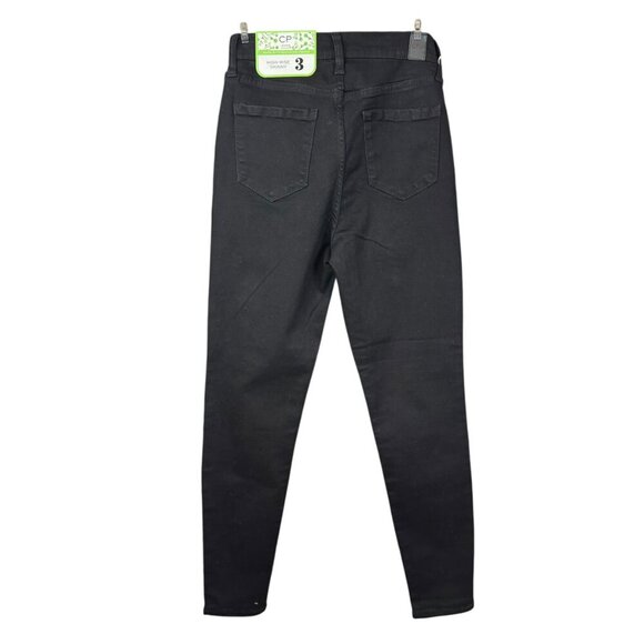CP Jeans High Rise Skinny Black Denim – Juniors Size 3 |NWT| Eco-Friendly - Picture 4 of 5